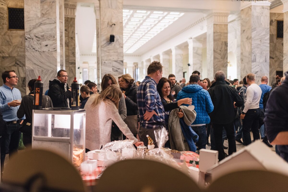 Festival of World Dumplings at the Palace of Culture and Science