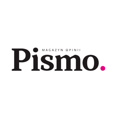 magazyn opinii Pismo logo klienci Client logo - event photography - Opinion Magazine Pismo