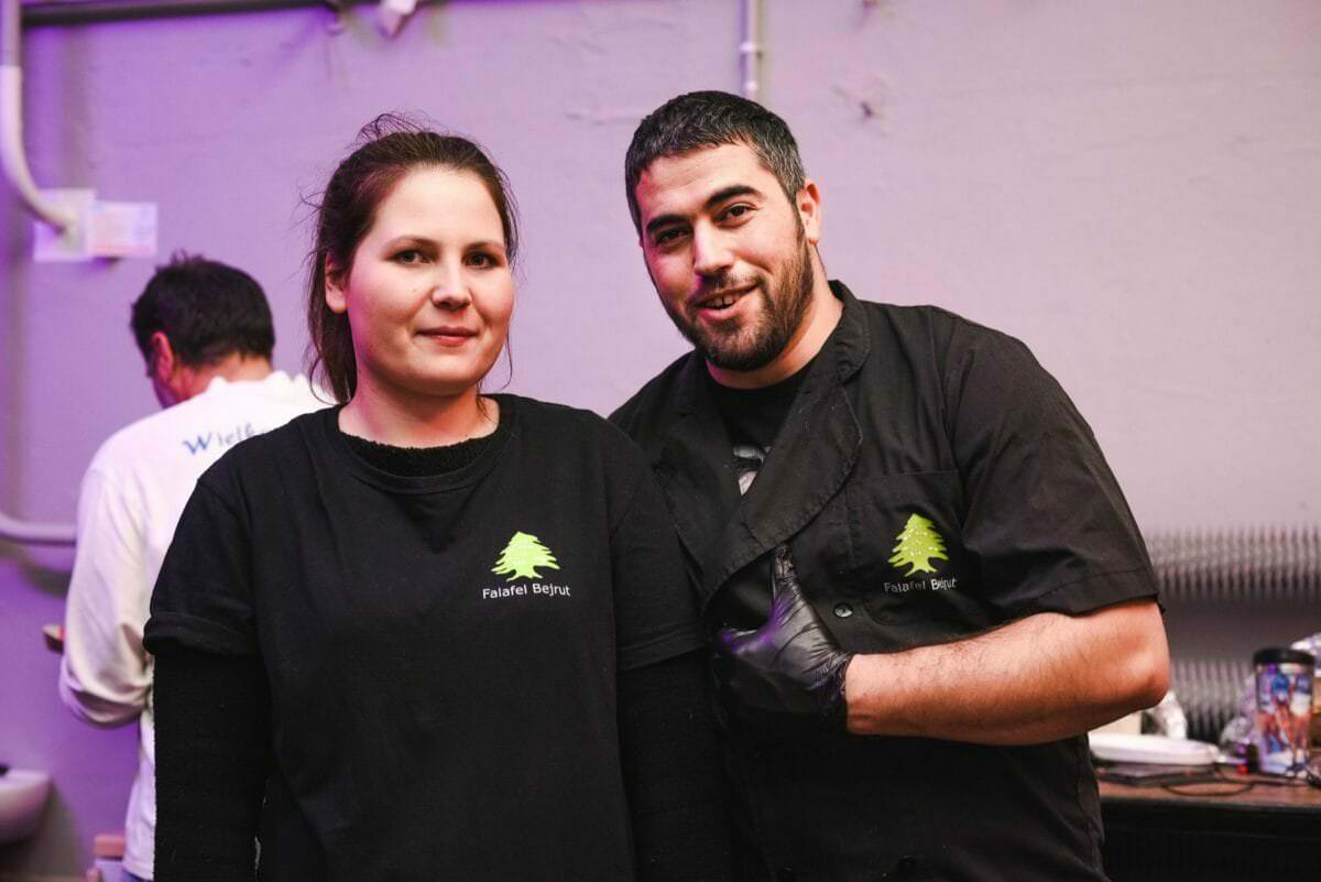 Das Team von Falafel Beirut