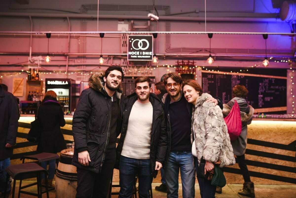 Gruppenfoto auf der Messe