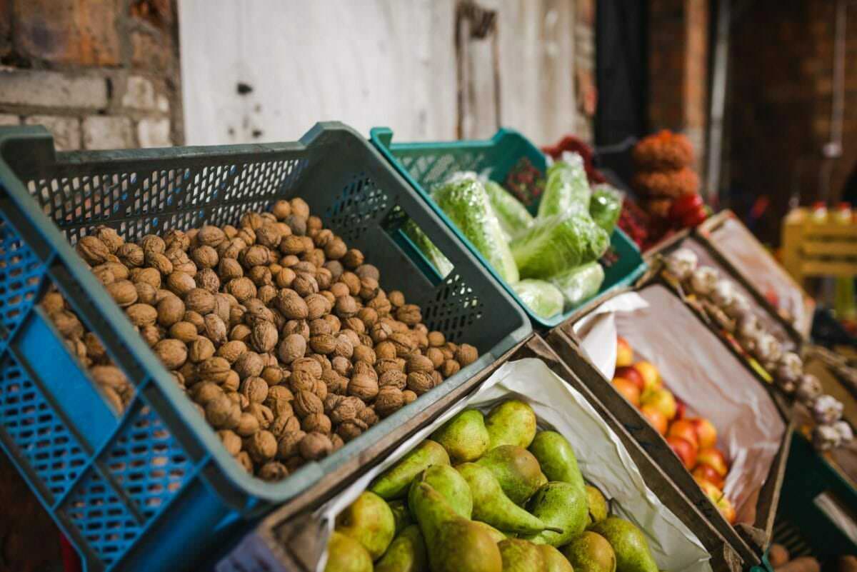 Nuss- und Obstkisten