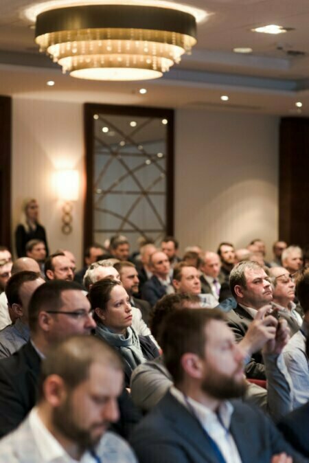 Audience at the conference