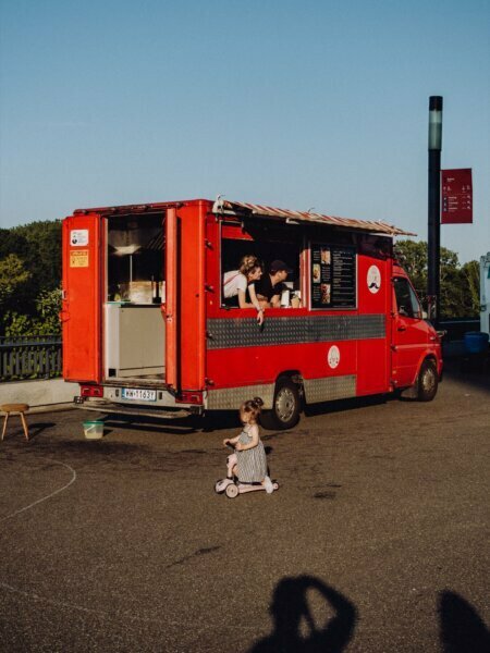 Red foodtruck