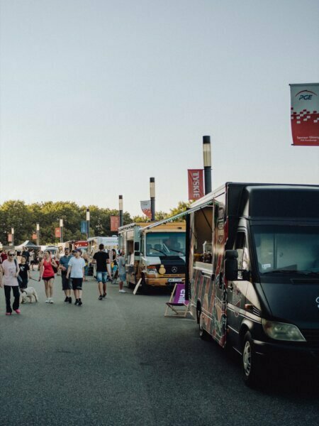 Foodtruck rally in Warsaw