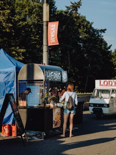 Hot dog stand