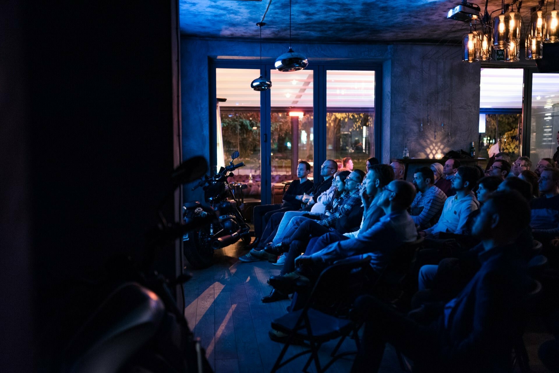 Motorcycle Cinema in Jackpot Warsaw photo report