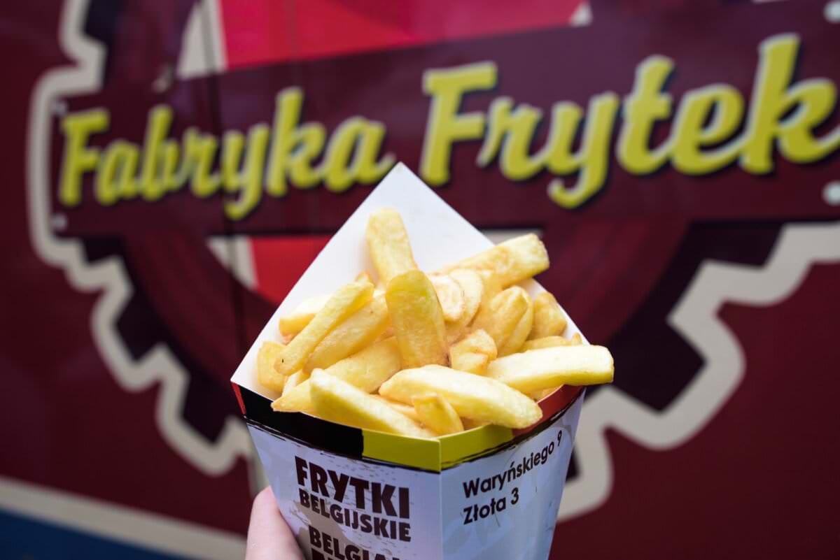Pakowanie Frytek belgijskich