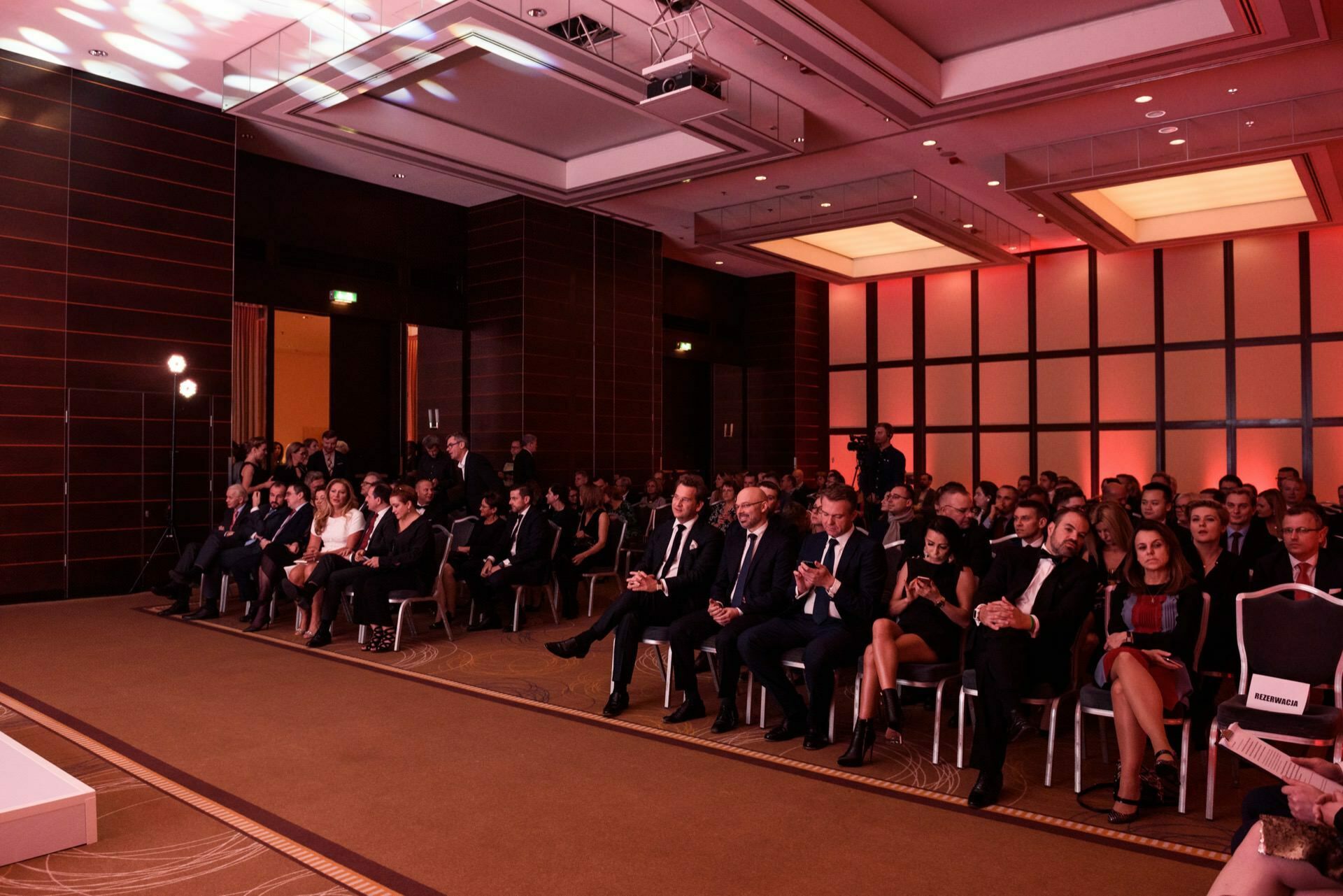 Audience at the gala