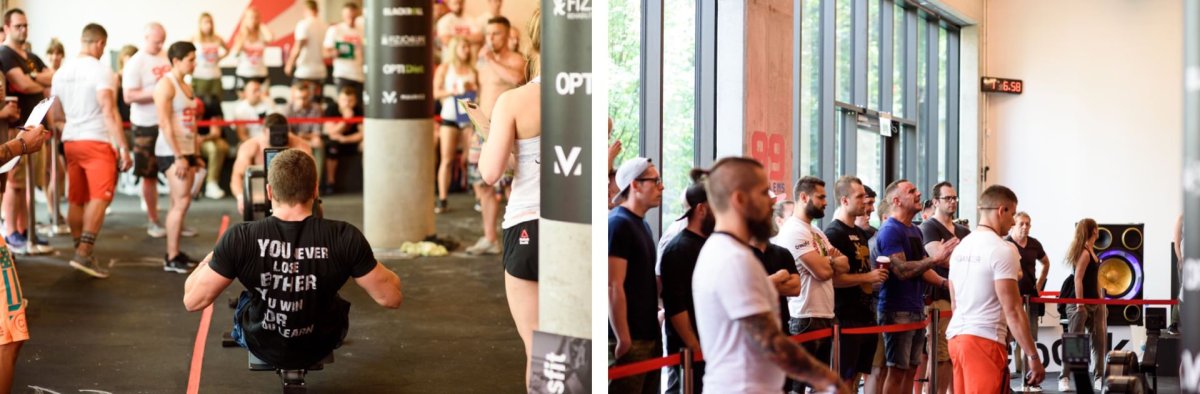 Photo report from crossfit competition at reebok fit shop