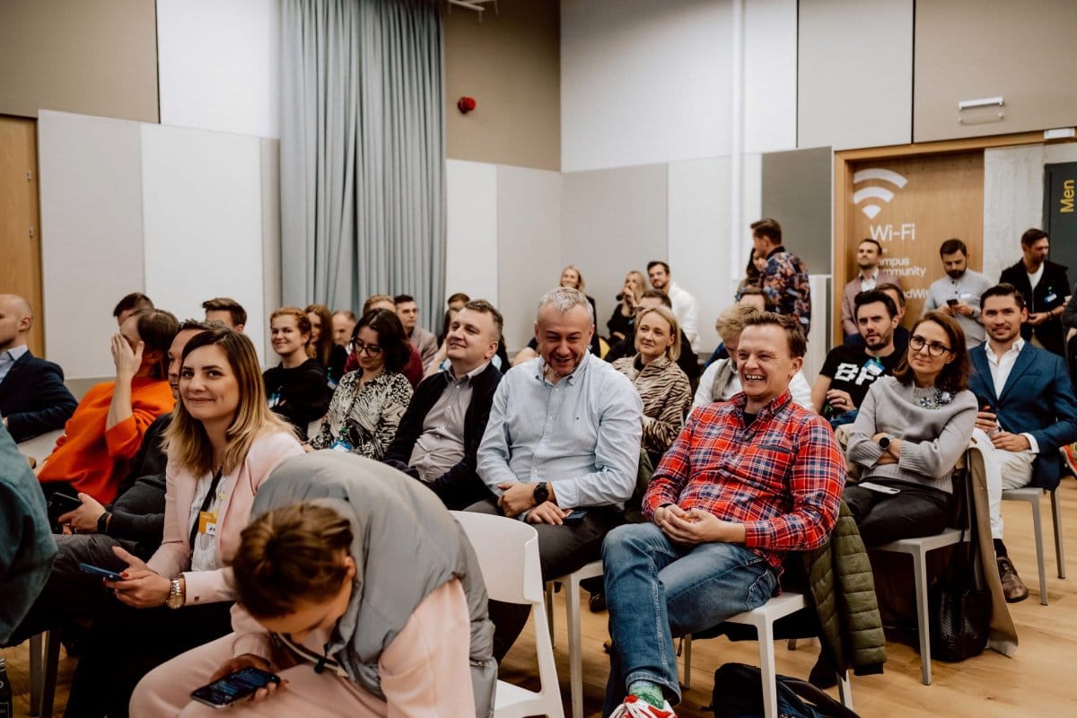 Conference at Google Campus Warsaw