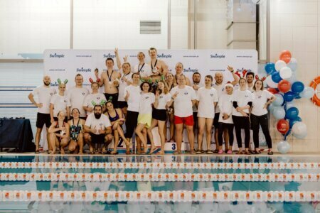 fotorelacja zawody sportowe swimple AWF 73