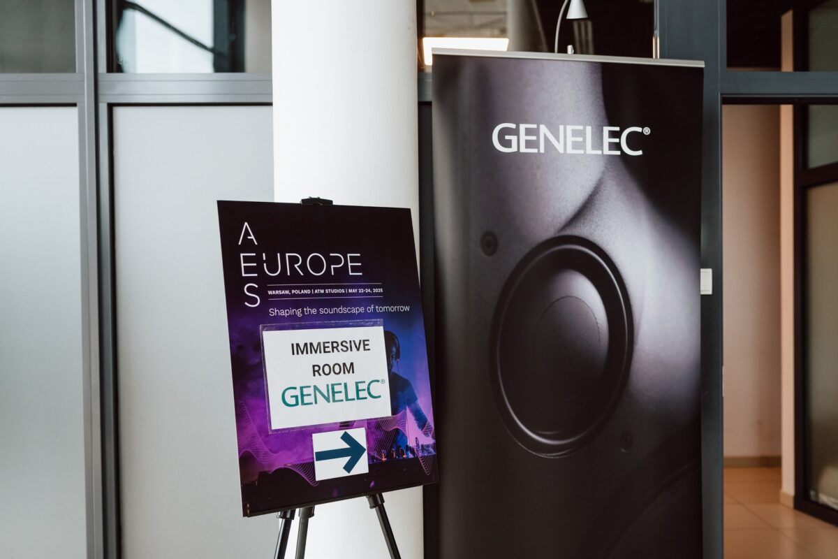Strefa demonstracyjna Genelec na AES Europe 2025