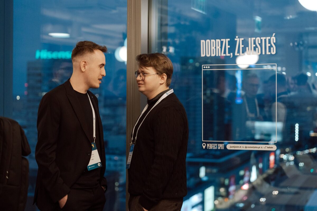 Wieczorna rozmowa z widokiem na nocną Warszawę, Guidewire Warsaw Pricing Meetup 2026