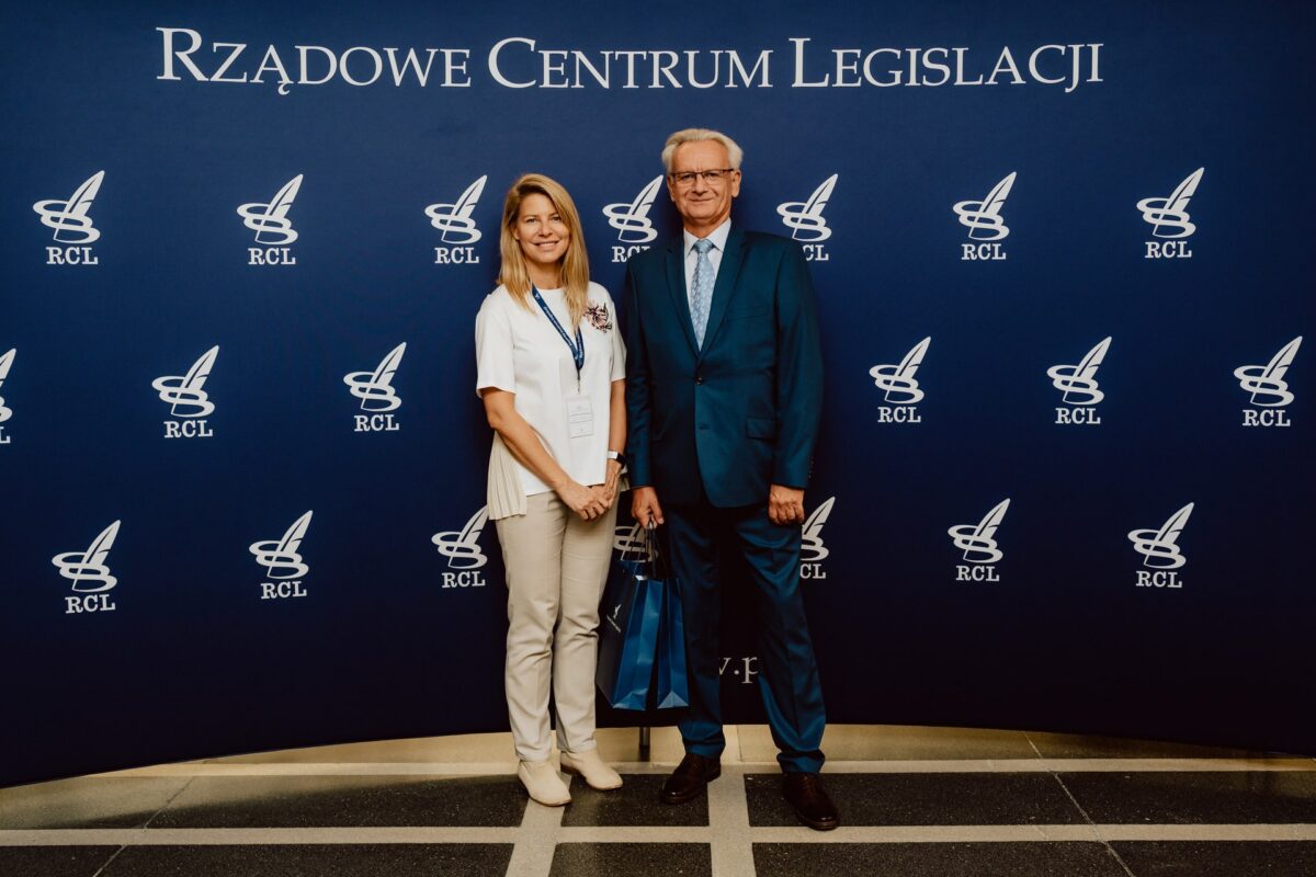 Poczęstunek po części oficjalnej konferencji RCL