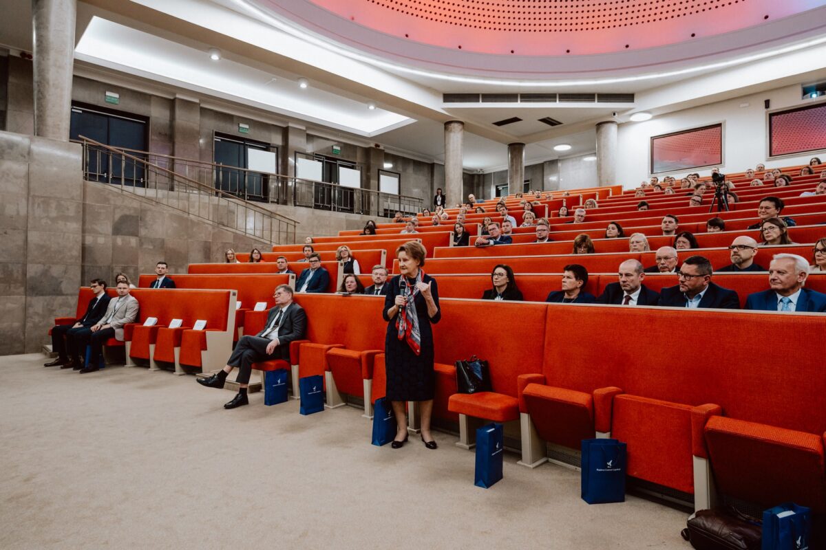 Pytanie z sali podczas konferencji jubileuszowej RCL