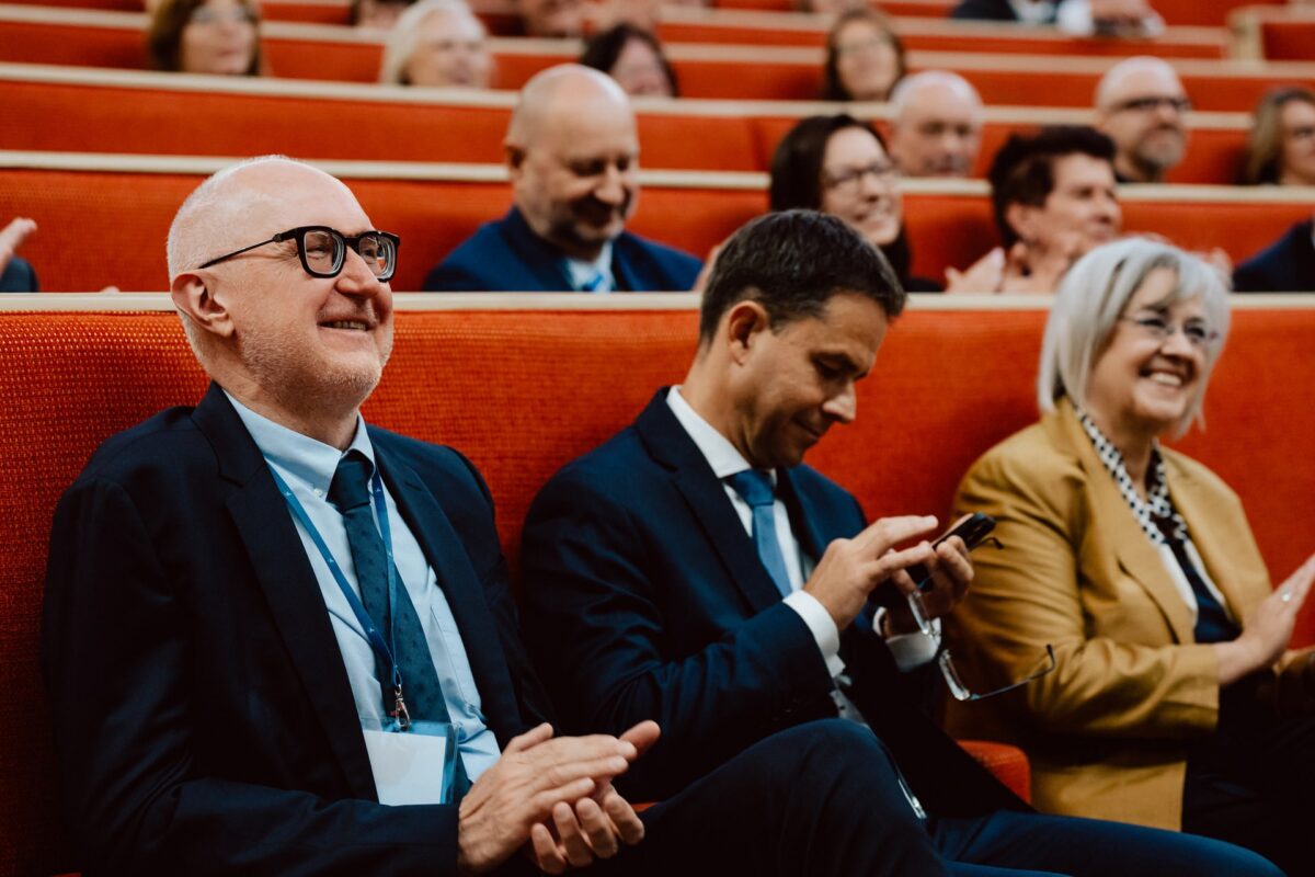 Reakcje publiczności podczas konferencji RCL