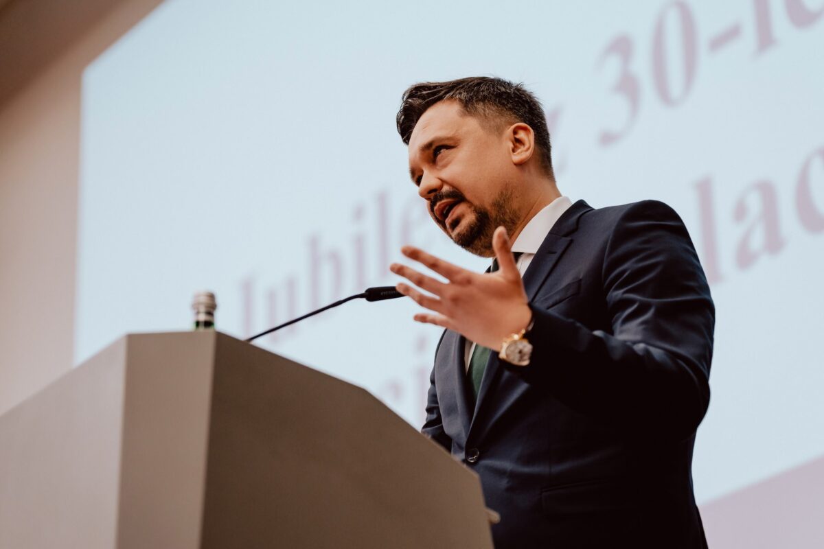 Wystąpienie podczas jubileuszu 30-lecia aplikacji legislacyjnej
