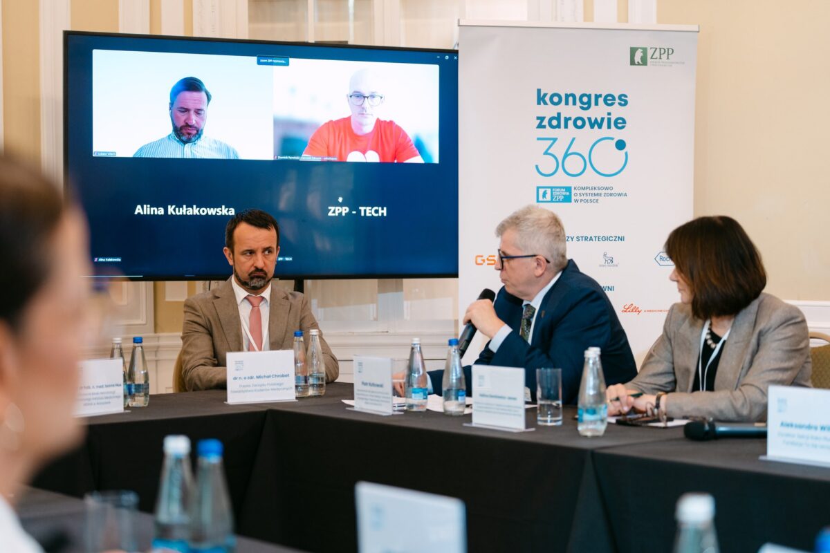 Panel ZPP-TECH podczas Kongresu Zdrowie 360