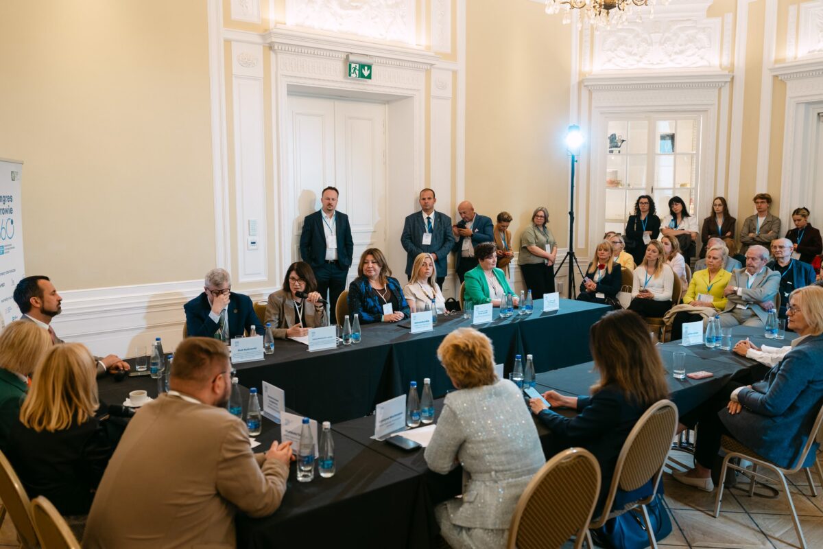 Pełna sala podczas panelu Kongresu Zdrowie 360 ZPP w Warszawie