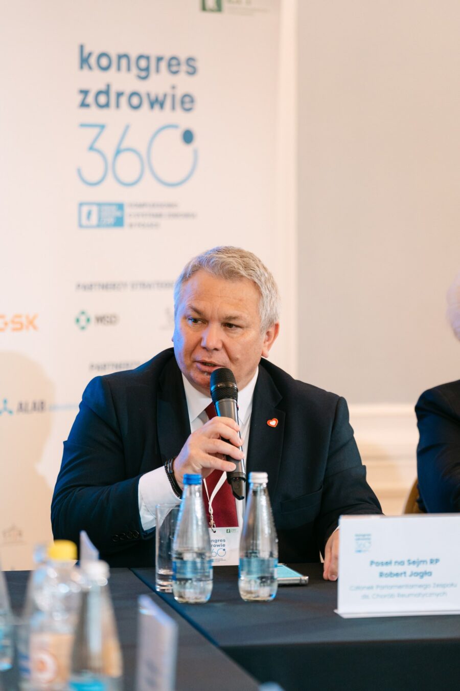 Poseł na Sejm RP podczas wypowiedzi na Kongresie Zdrowie 360