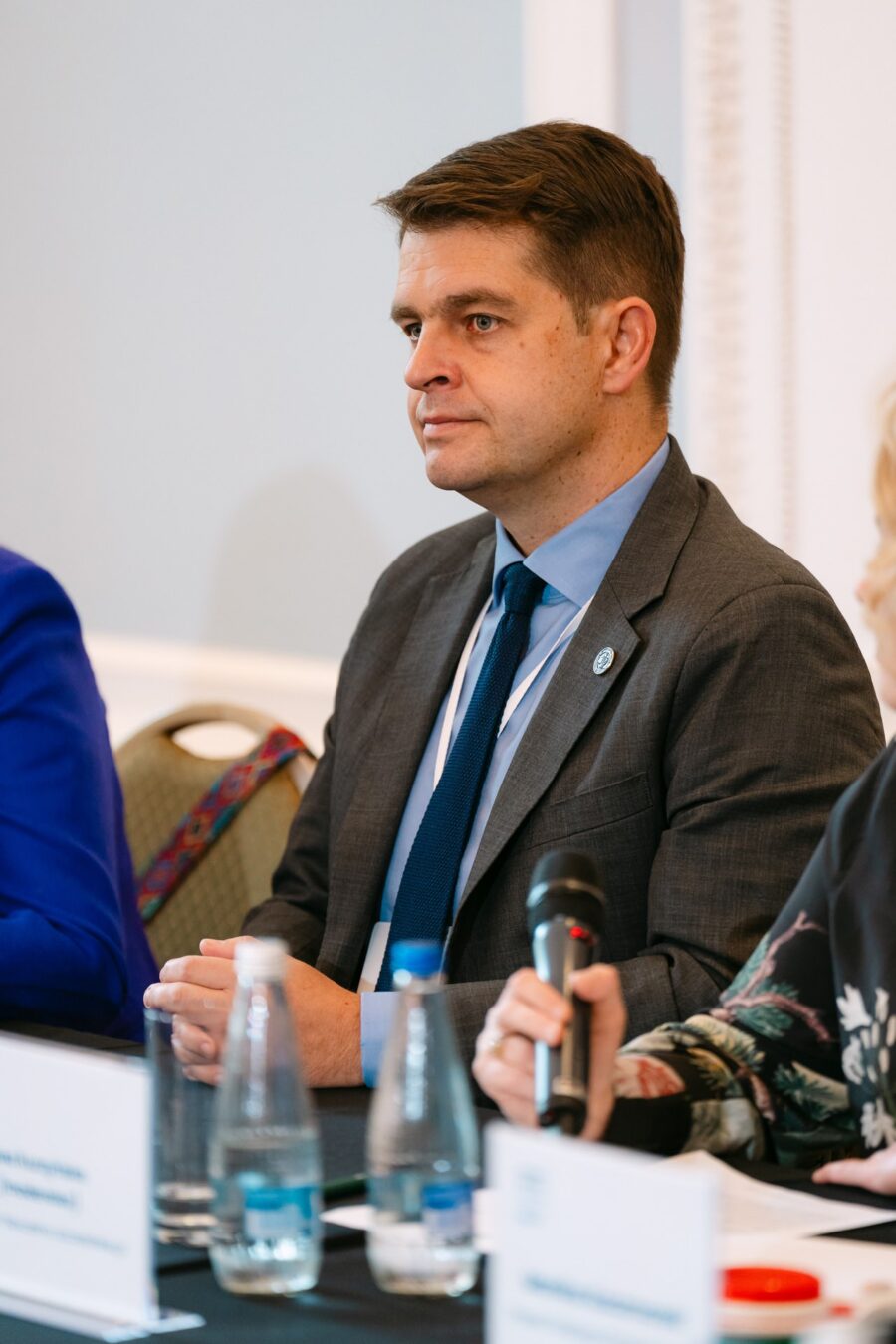 Prelegent podczas panelu Kongresu Zdrowie 360