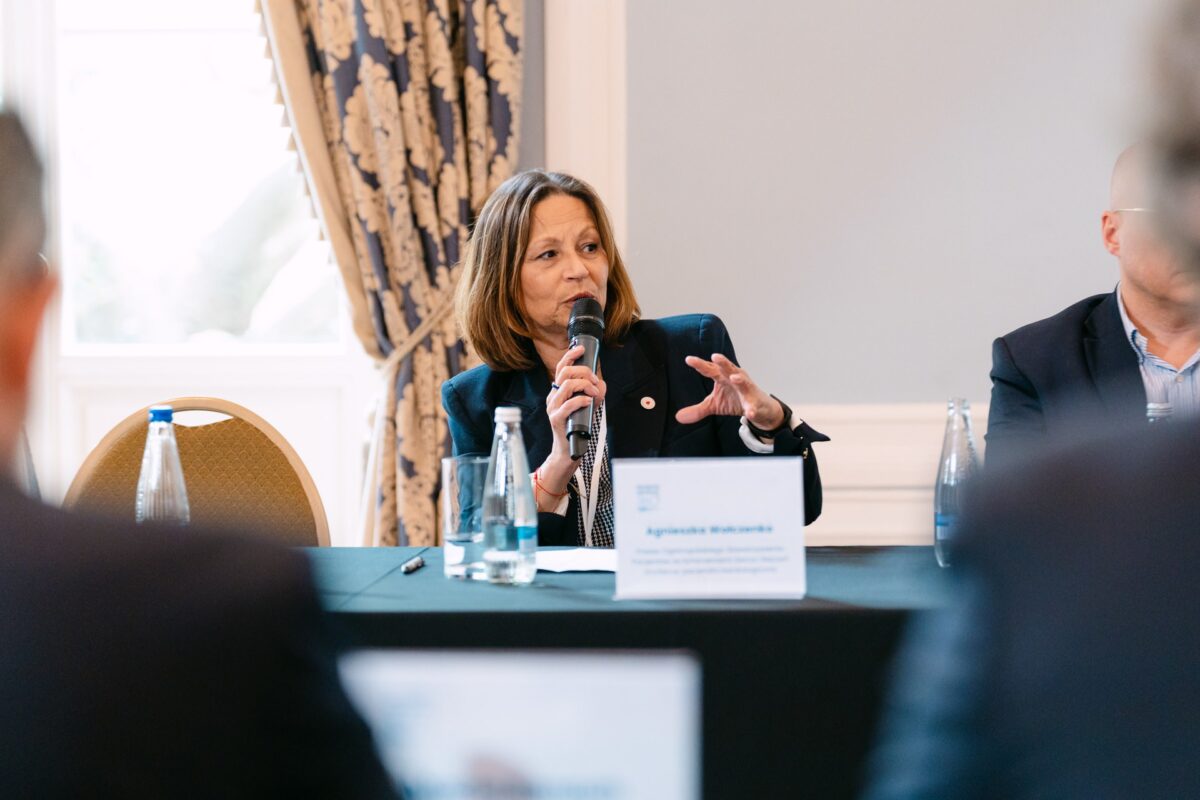 Wypowiedź prelegentki podczas panelu Kongresu Zdrowie 360