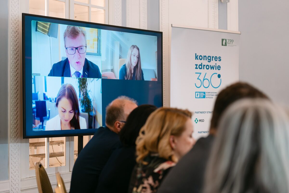 Sesja z udziałem zdalnych ekspertów na Kongresie Zdrowie 360