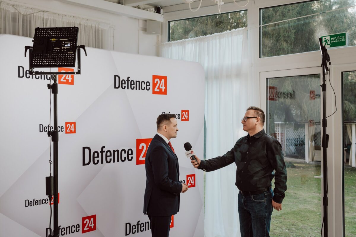 Wywiad dla mediów branżowych podczas seminarium o bezpieczeństwie