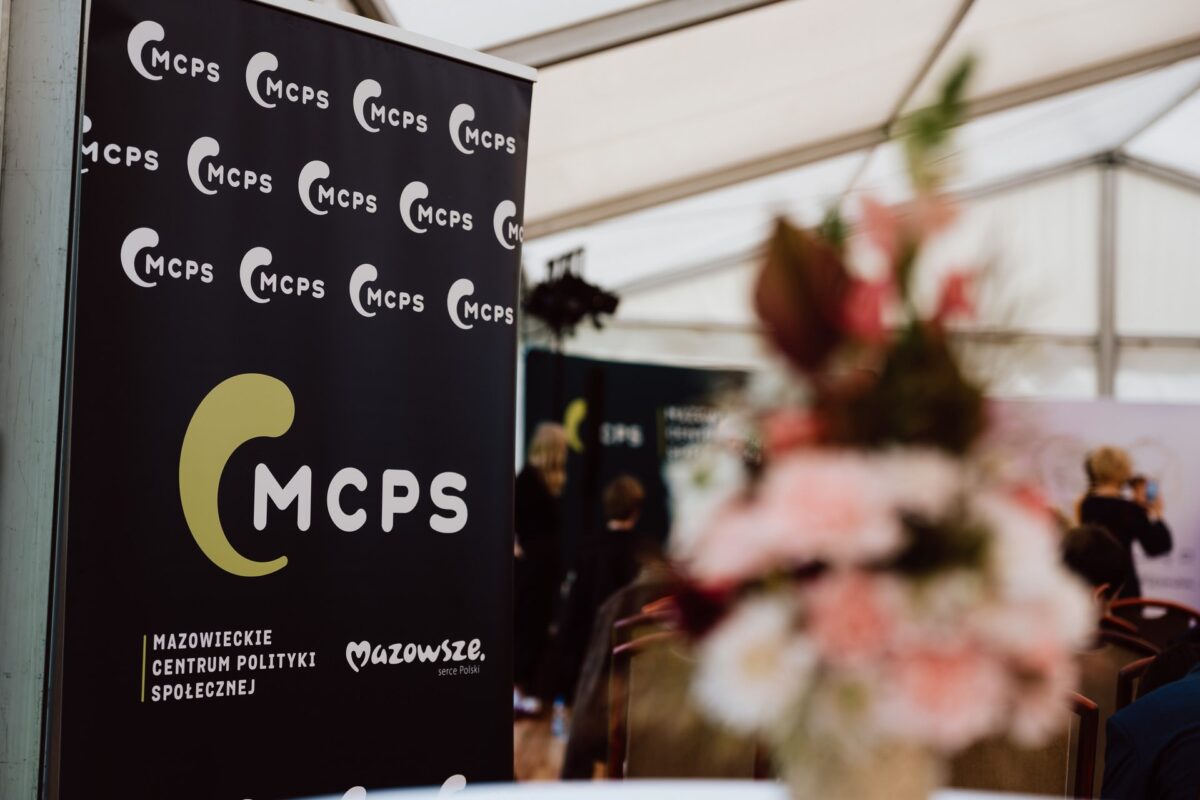 Branding MCPS w namiocie gali Mazowiecka Lady D. i Gentleman D.