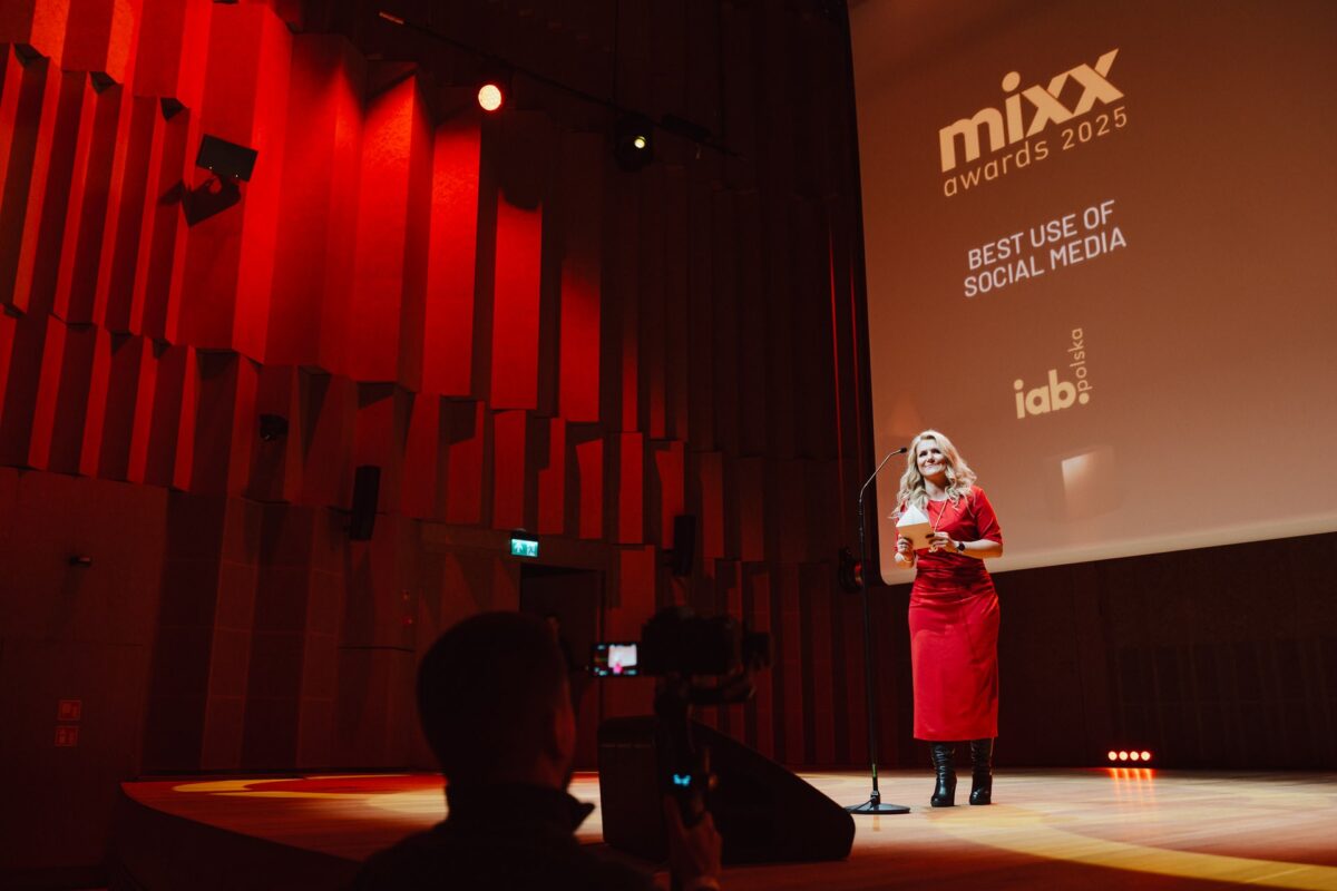 Kadr zza kulis gali MIXX Awards 2025