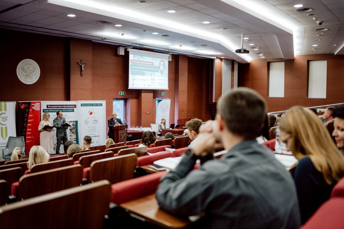 Wystąpienie otwierające Galę ReFarmatorzy 2021/2022 w Auditorium Maximum