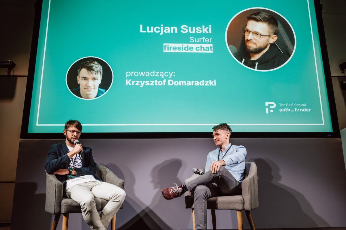 Fireside chat podczas konferencji Founders Connect 5