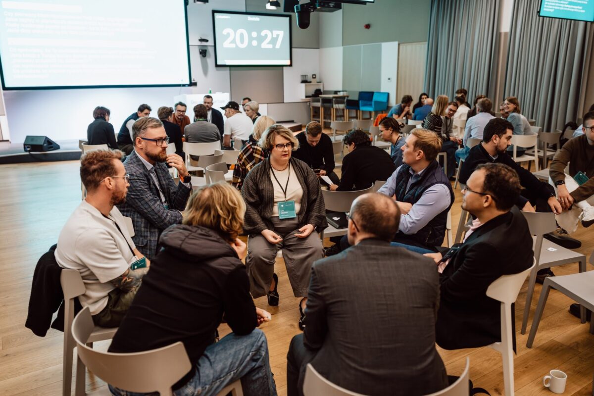 Warsztaty w kręgach dyskusyjnych podczas Founders Connect 5