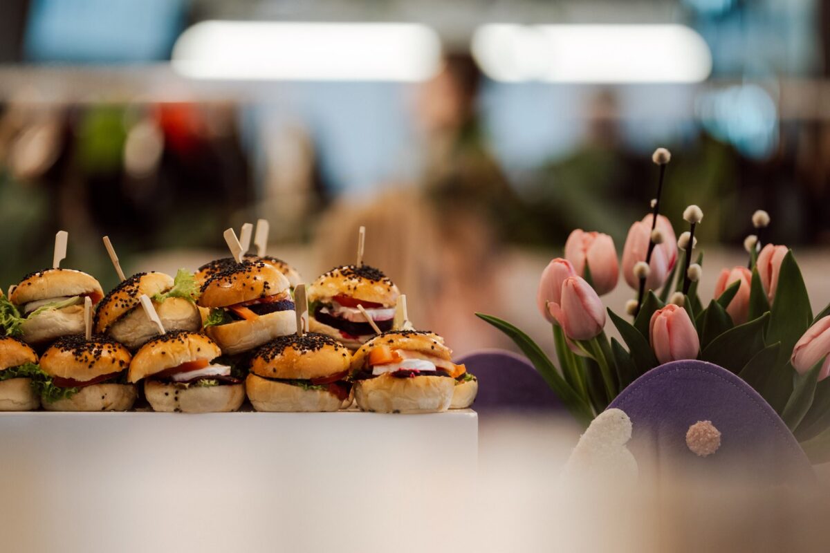 Catering podczas konferencji Storytelling AI