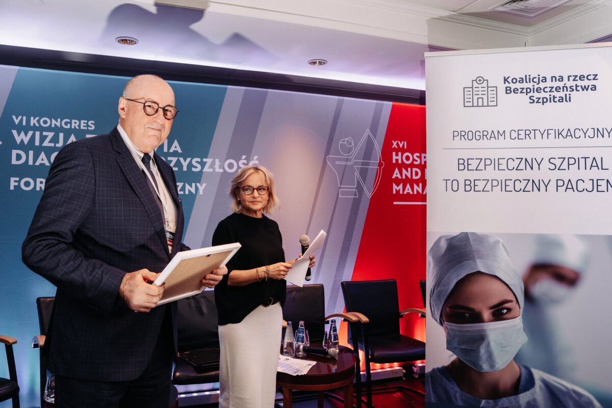 Otwarcie ceremonii wręczenia certyfikatów na VI Kongresie Wizja Zdrowia 2022