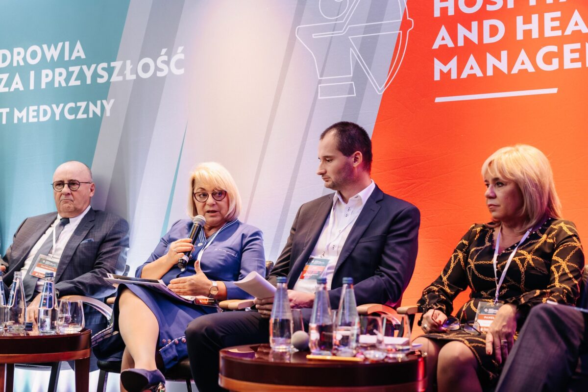 Paneliści podczas debaty na VI Kongresie Wizja Zdrowia 2022