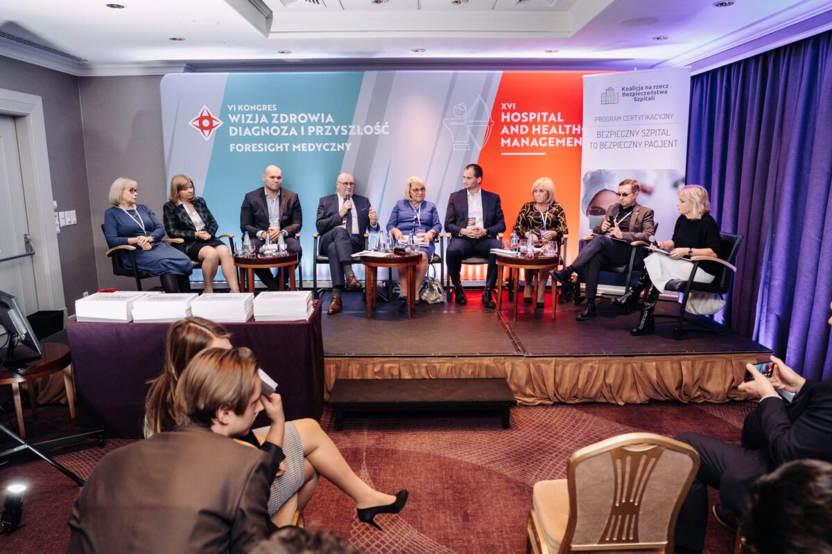 Panel ekspertów na scenie VI Kongresu Wizja Zdrowia 2022