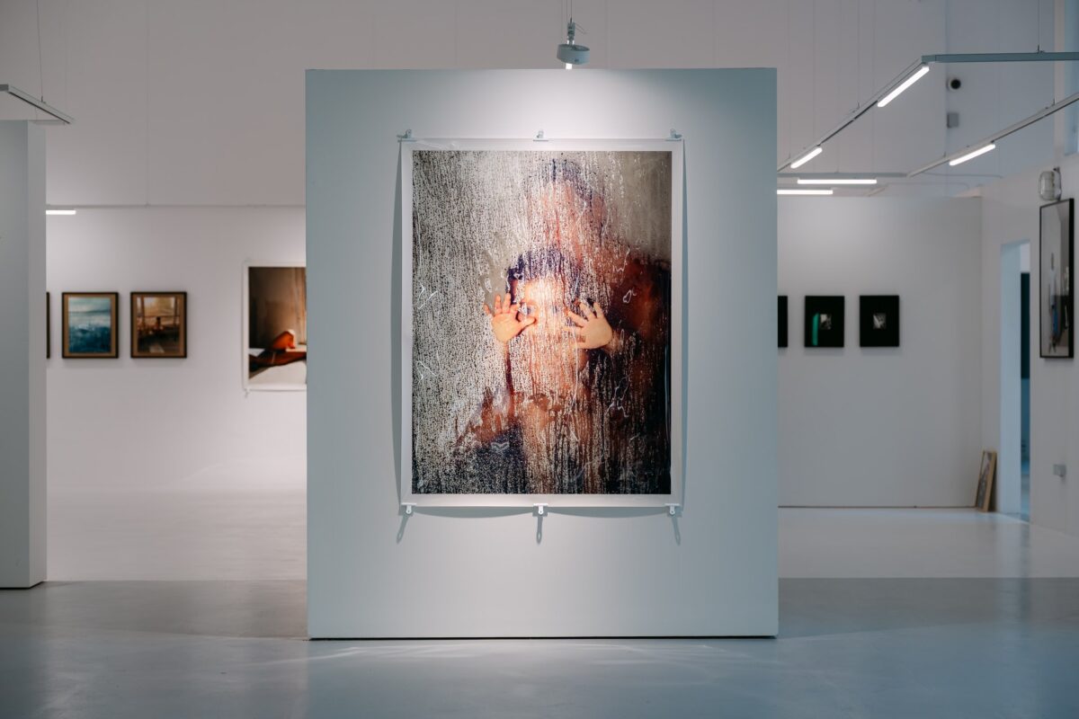 Praca z wystawy Trylogia rodzinna w Instytucie Fotografii Fort